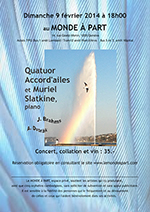s'inscrire à la soirée